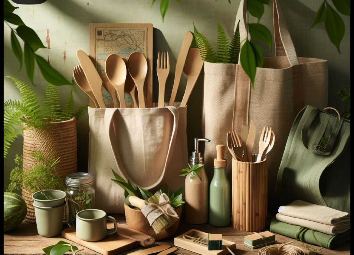 Natural eco-friendly home essentials